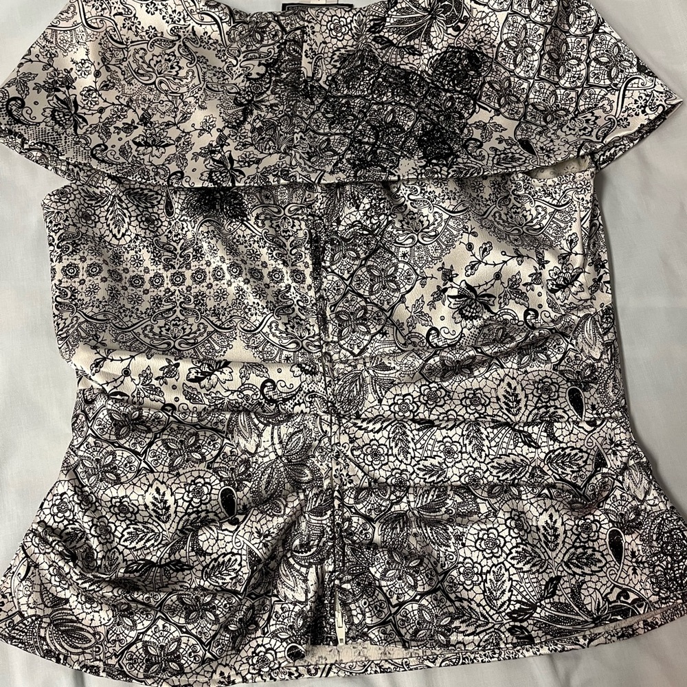 ALEX evening blouse- Size L - Excellent Condition